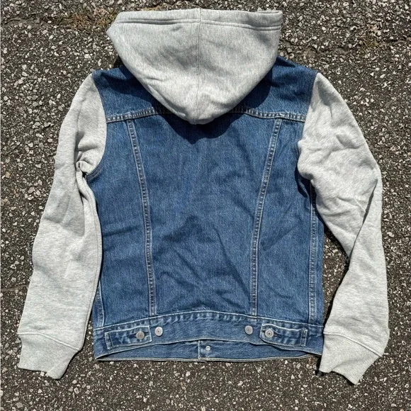 Levi’s Hybrid Hoodie Trucker Jacket - Picture 8 of 8